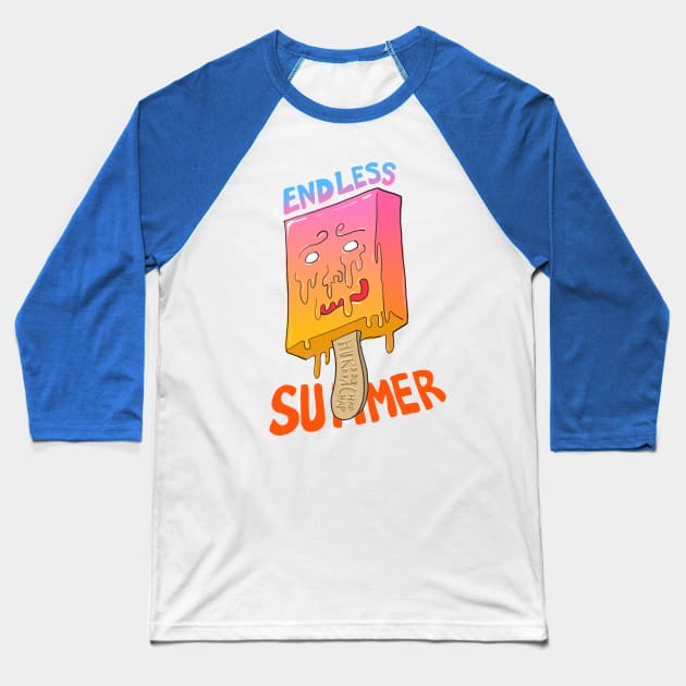 melting sherbet Baseball T-Shirt by justduick